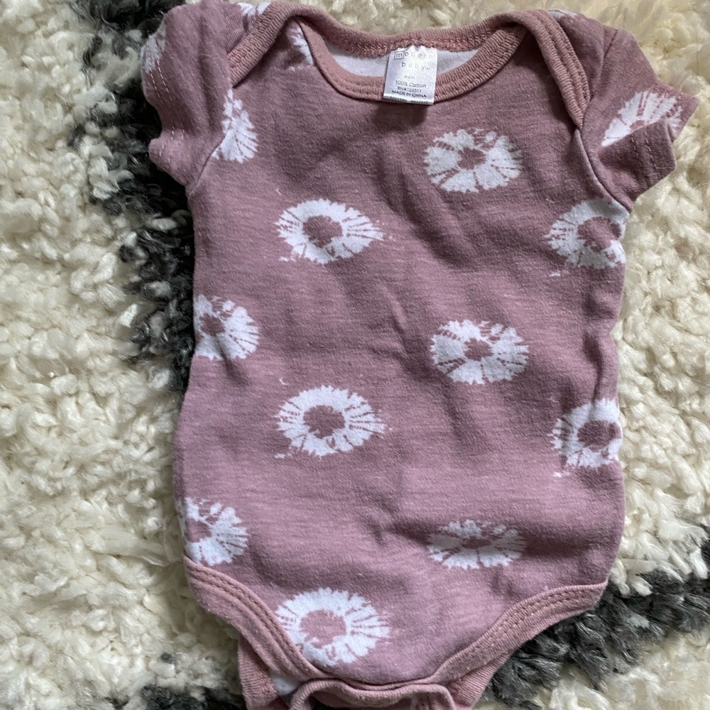 Modern Moments Baby tie dye onesie